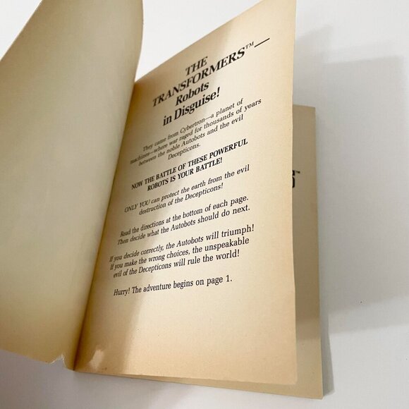 The Transformers Deception Poison by Judith Bauer Stamper Book Flaws - Picture 9 of 16